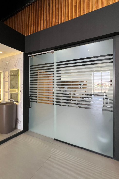glass partition